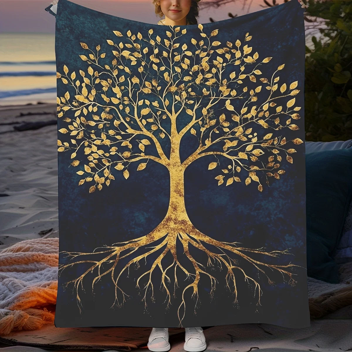 1Pc Tree Design Fla… - image