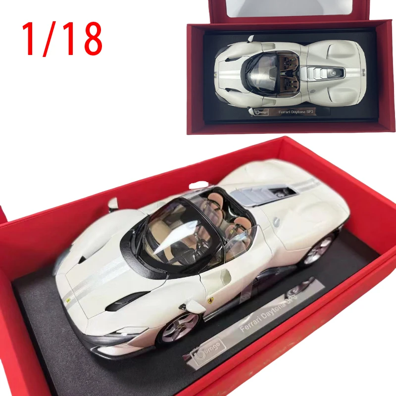 

Diecast 1/18 Scale Ferrari SP3 Alloy Model Car Ferrari Daytona SP3 Collection Car Model Toys Gift