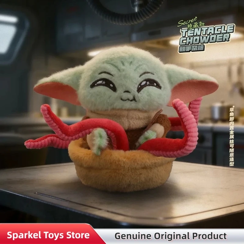 Genuine Star Wars Grogu Full Belly Planet Series Plush Blind Box Yoda Cute Bag Pendant Doll Trendy Collect Toys Mystery Box Gift view 2