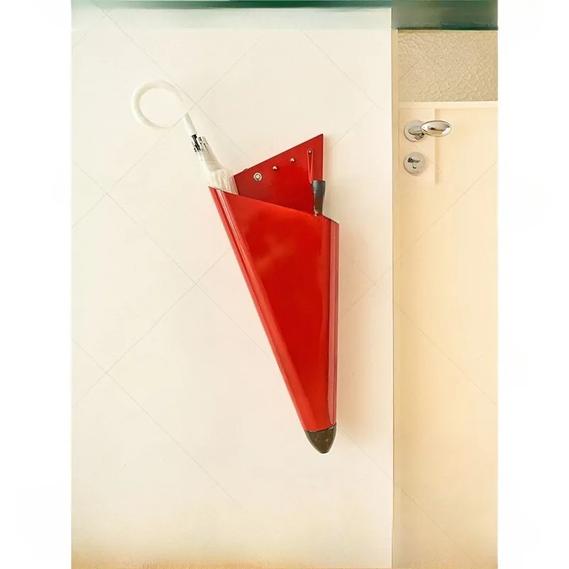 

Wall-mounted entrance storage creative umbrella wall lamp household umbrella storage rack