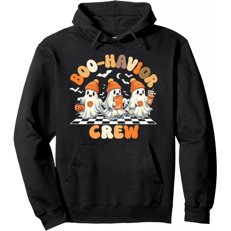 

Three Ghost Milk Tea Pumpkin Men's Hoodies
