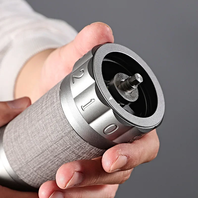 New Ghost Tooth Cone Knife Hand Grinder, Coffee Bean Manual Grinder, Hand Grinder Coffee Machine Utensils Light Luxury Retro