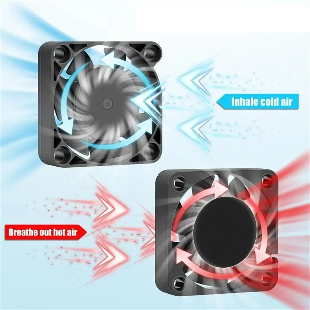 1 Piece Cooling Fan 2wire 30x30x7mm 3007 30mm Fan DC 24V 3D Printer Fan Graphics Card Fan DIY Accessories