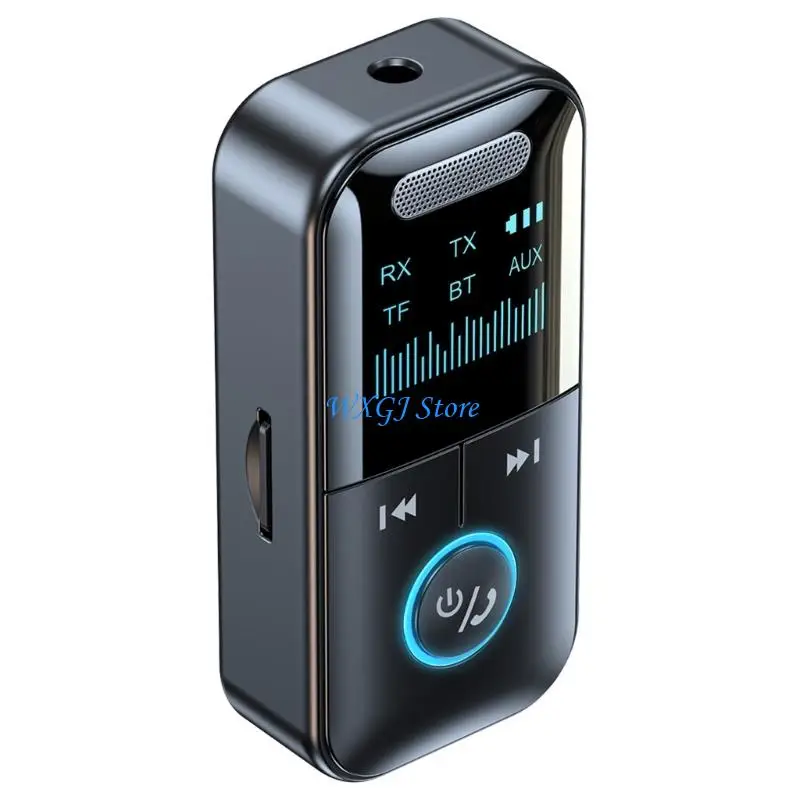 

37JE Audios Receiver Transmitter For Hands Calling and Wireless Audios in Vehicles