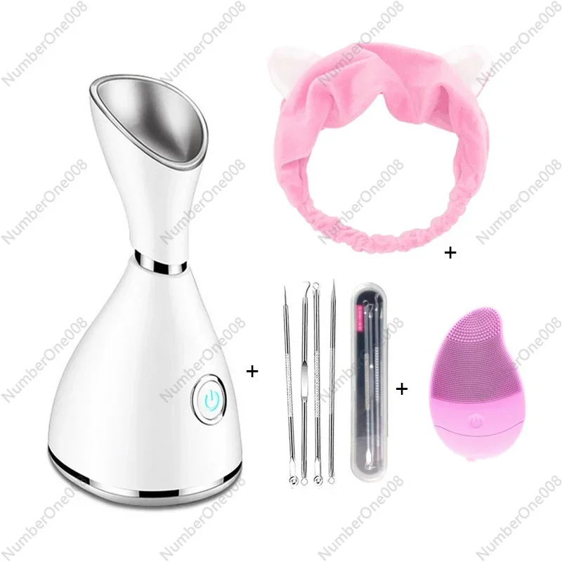 

Professional Hot Mist Sauna Steamer Facial Steamer Portable Skin Care Nano Ionic Face Steamer