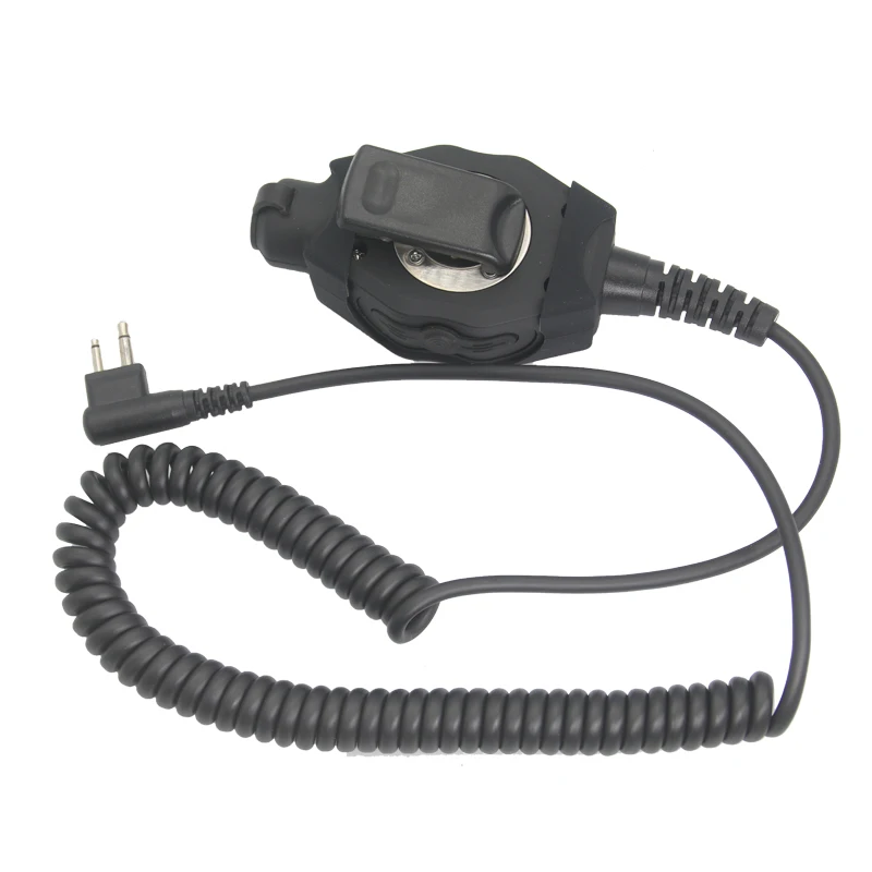 Headphone Adapter Tactical U94 PTT Plug For Motorola GP88S GP2000 GP88 GP3688 CP140 CP180 M-type Two Way Radio Walkie Talkie