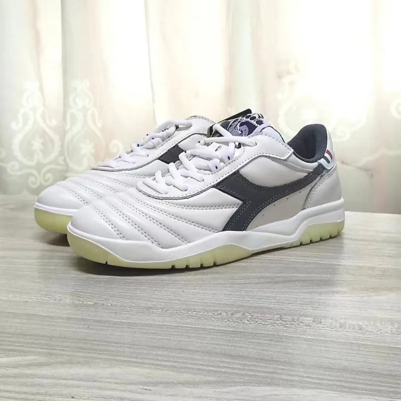 Leather Breathable Sneakers Comfortable Tennis Shoes Men's and Women's Table Tennis Shoes Beef Tendon Soft-soled Badminton Shoe