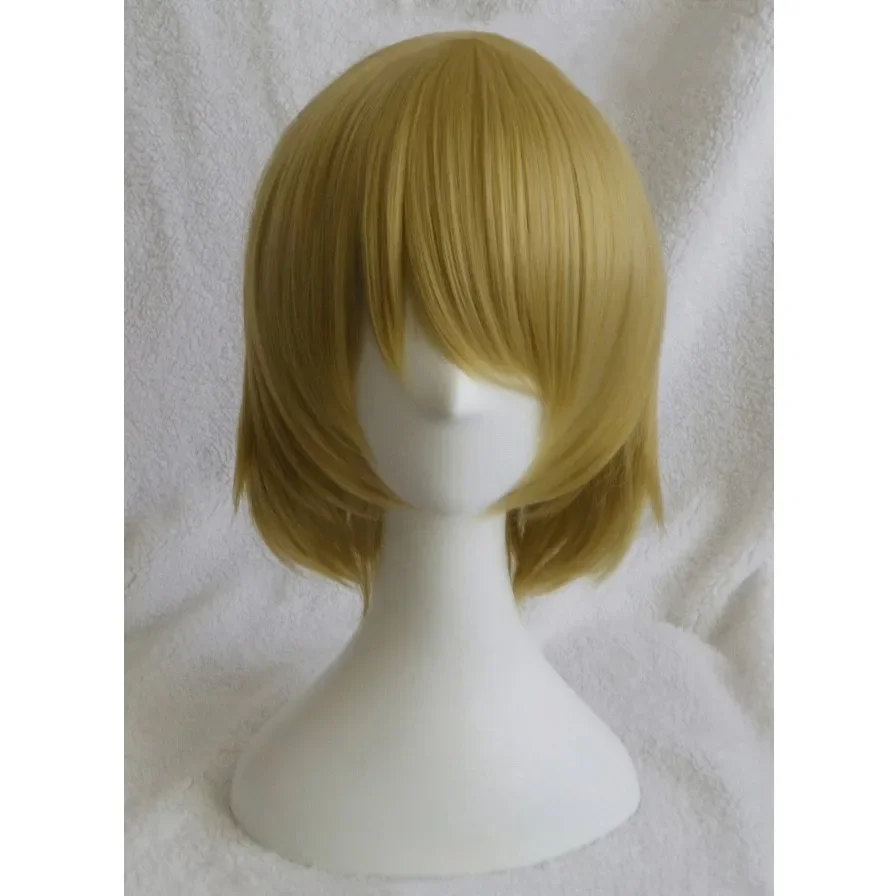 Love Live! LoveLive Koizumi Hanayo Short Mixed Color Heat Resistant Cosplay Costume Wig + Track + Wig Cap