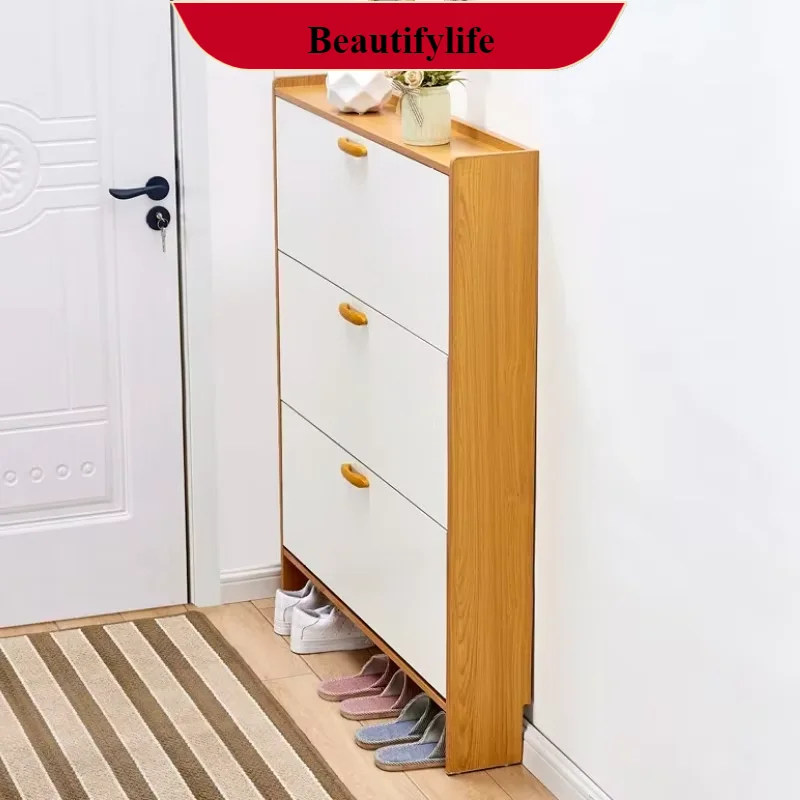 Storage Design Shoe Cabinet Tall Wood Space Saving Modern Shoe Cabinet Tall Wood Armario
