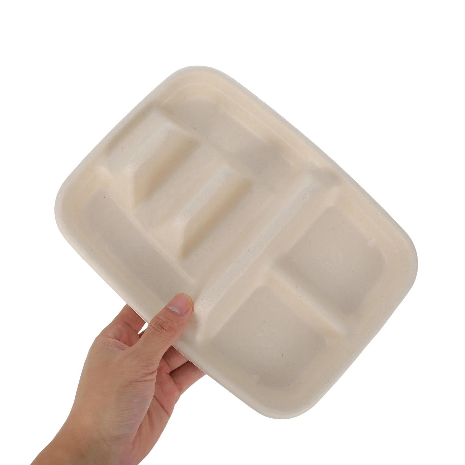 

25pcs Disposable Taco Plates With Dividers Taco Holder Tray For Mexican Fiesta Party Corn Tortilla Serving Stand Kitchen Barware