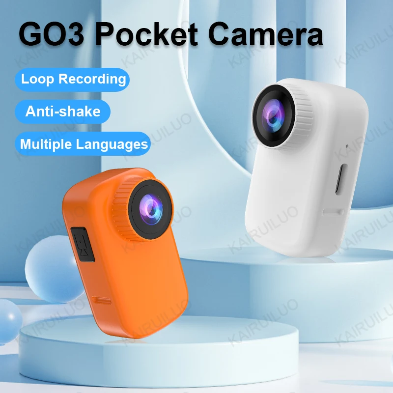 Action Camera 4K HD Touch Screen Pocket Cam Outdoor Anti Shake Sport Camcorder WiFi DV Video Recorder Bike Motorcycle