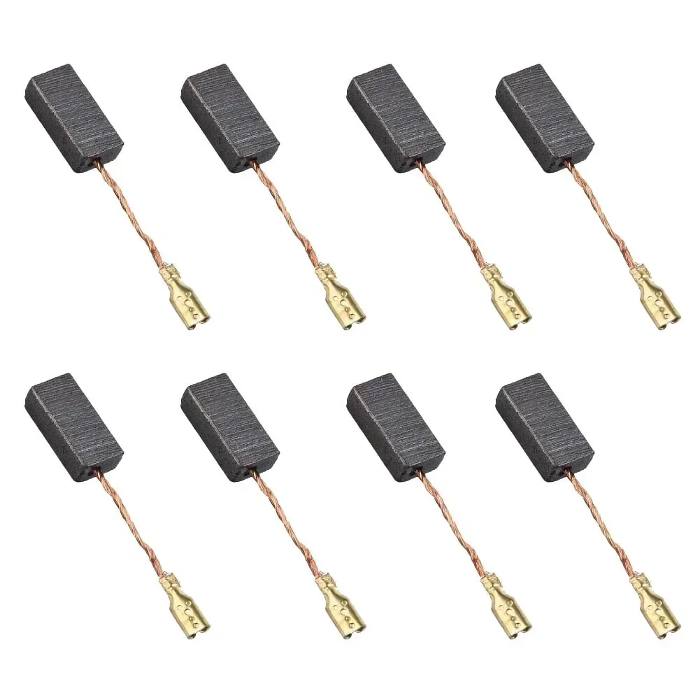Use Carbon Brushes With Wire Leads And Brush Springs Attached Brush Size (Approx.) 15 X 8 X 5mm For Bosch Angle Grinder Carbon