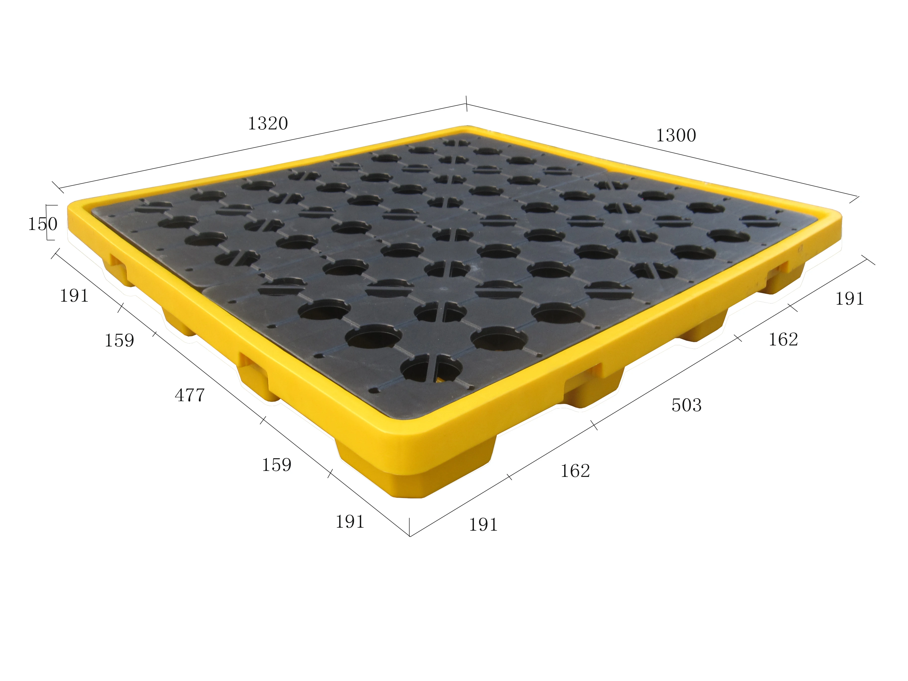 Factory Direct Customized Wholesale Pallet Plastic Assembly Plastic Pallets Plastic With Steel For Food Medicine