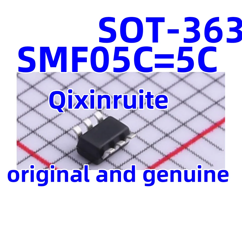 Qixinruite  New original SMF05C=5C SOT-363 electrostatic and surge protection (TVS/ESD) integrated circuit chip IC