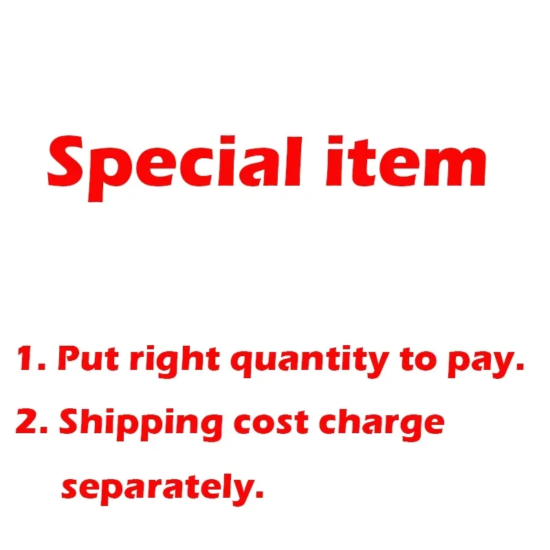 Extra Fee, Additional Costs, Special Items (don't make any orders on this link except we ask you to)