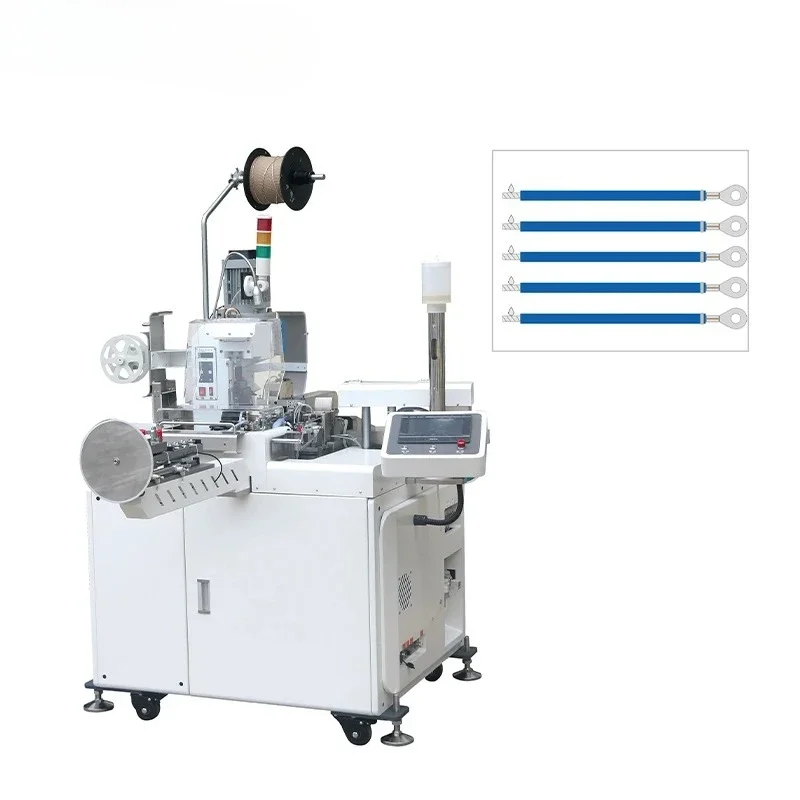 

FACTORY Fully AUTOMATIC Single Sead End Twisting Tinning Machine EW-8970 For AWG32-AWG14