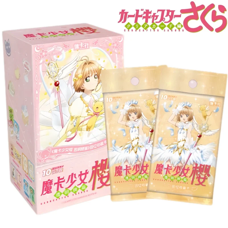 

Новая карта Captor Sakura, игровая карта, мультяшная карта Sakura Avalon, издание Memories, товары в стиле аниме, праздничная подарочная коллекция