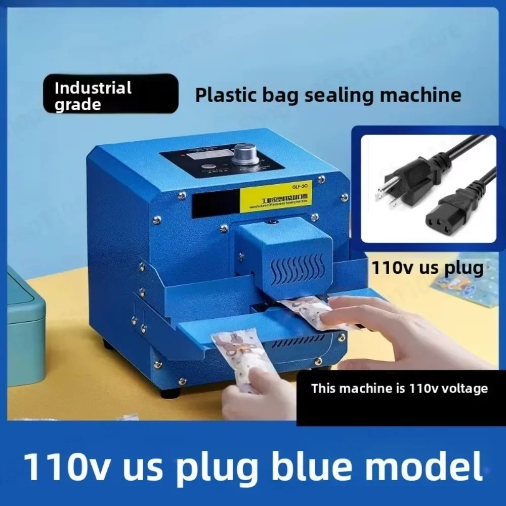 Commercial Automatic Bag Sealing Machine Plastic And Aluminum Foil Pouch Sealer For Tea Mooncake Egg Yolk Pastry Nougat