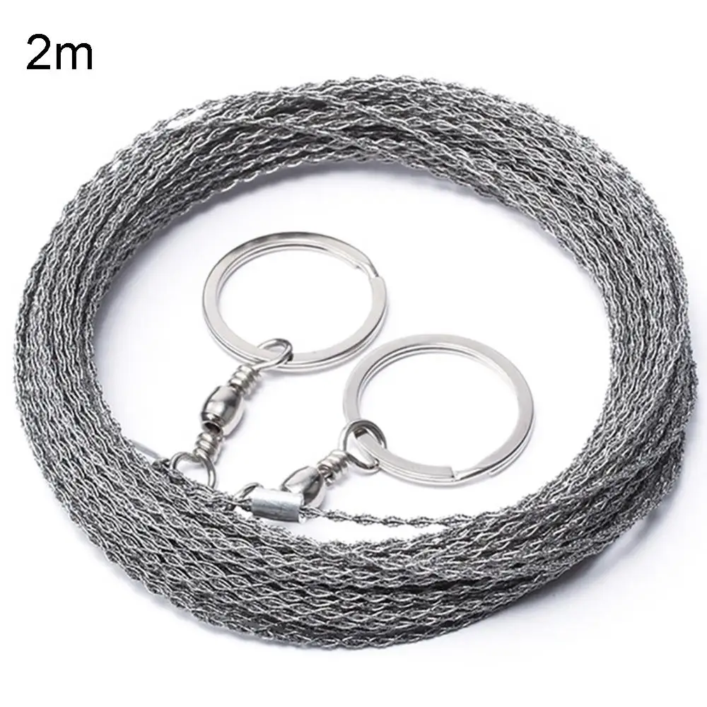 Portable Saw Chain Stainless Steel Wire Saw Stainless Steel Rope Garden Outdoor Outdoor Gear String Hand Hacksaw