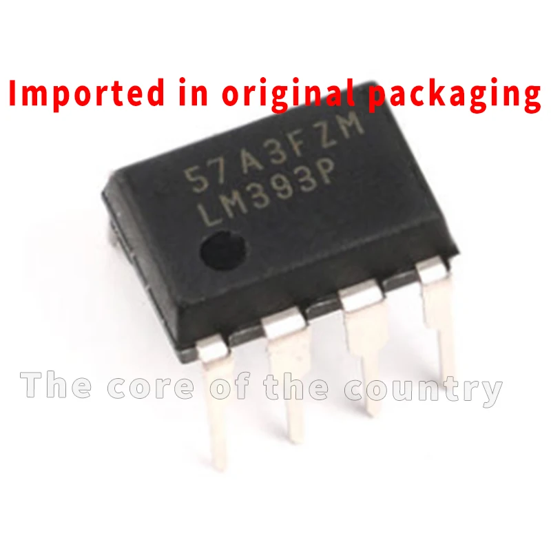 

100 Pieces for Sale Original Imported Lm393P Direct Plug Dip8 Low Power Consumption Voltage Comparator Chip