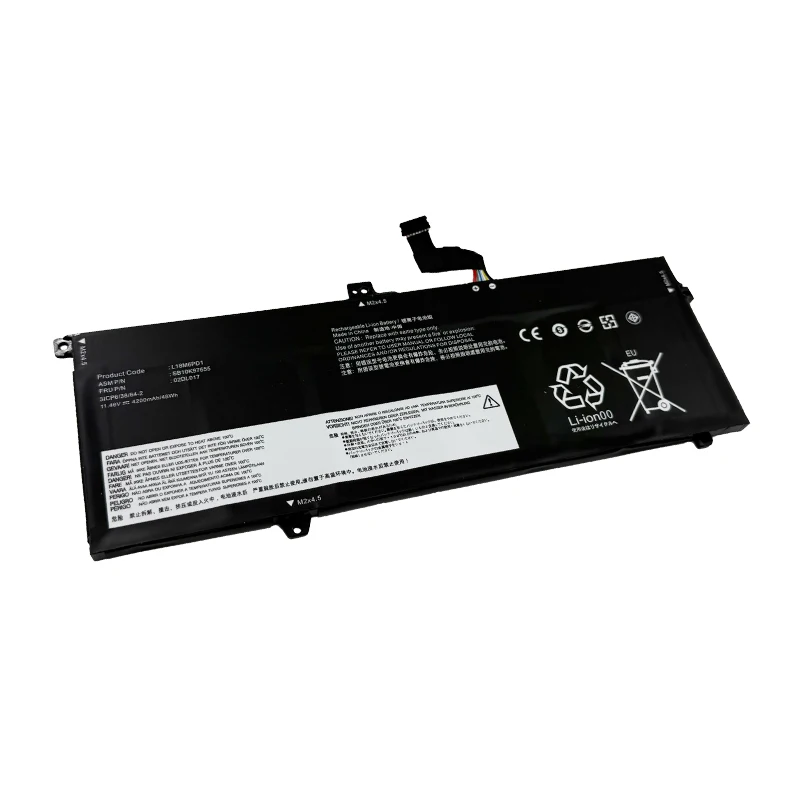 11.46V 48Wh L18C6PD1 Brand New Battery code: L18C6PD1 L18M6PD1 Laptop Battery For Lenovo Thinkpad X390 X395 Series