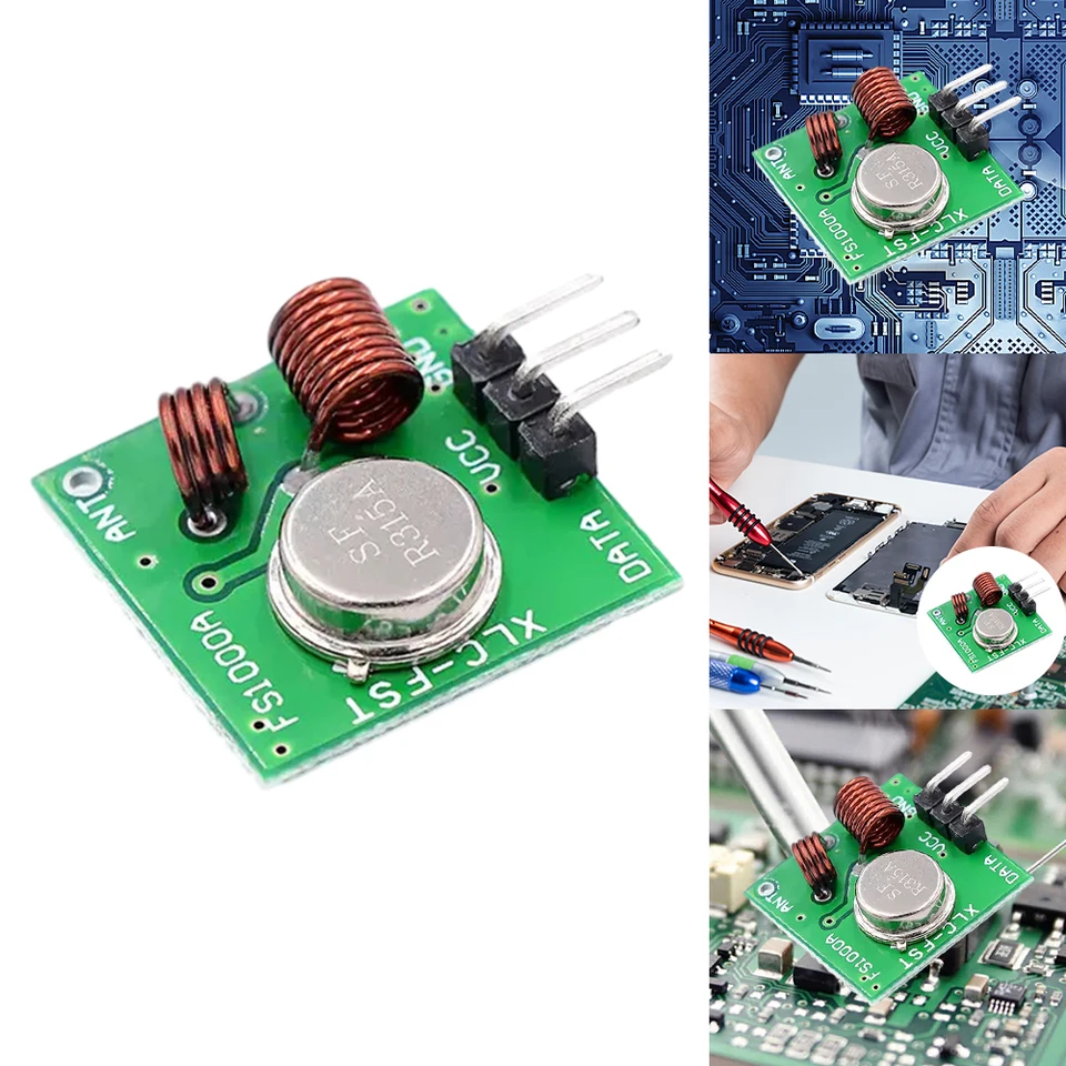 Wireless RF Transmitter Receiver Module for Arduino
