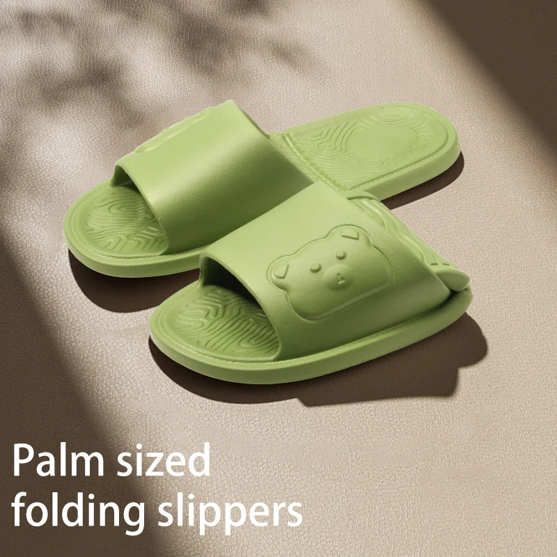 Lightweight, Foldable Slippers For Home And Outdoor Use, Suitable For Vacation And Travel, Same Style For Men And Women