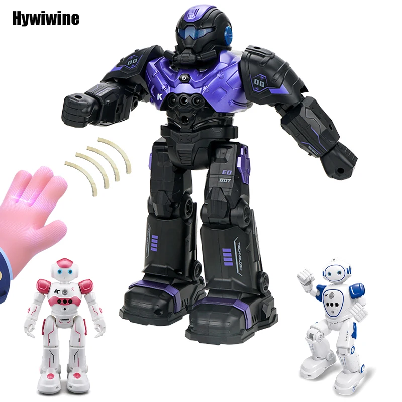 Rc Robot Children's Remote Control Mechanical Gesture Control Toys Vector Science Teaching Electric Set Gifts Toys for Kids Boys