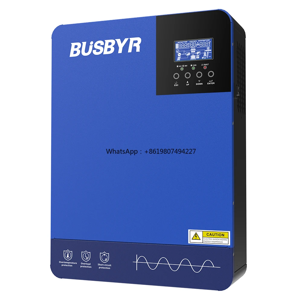 

Busbyr Inverter 3000w BSSI-V-B Series off Grid Solar Inverter DC AC 3kw Inverter