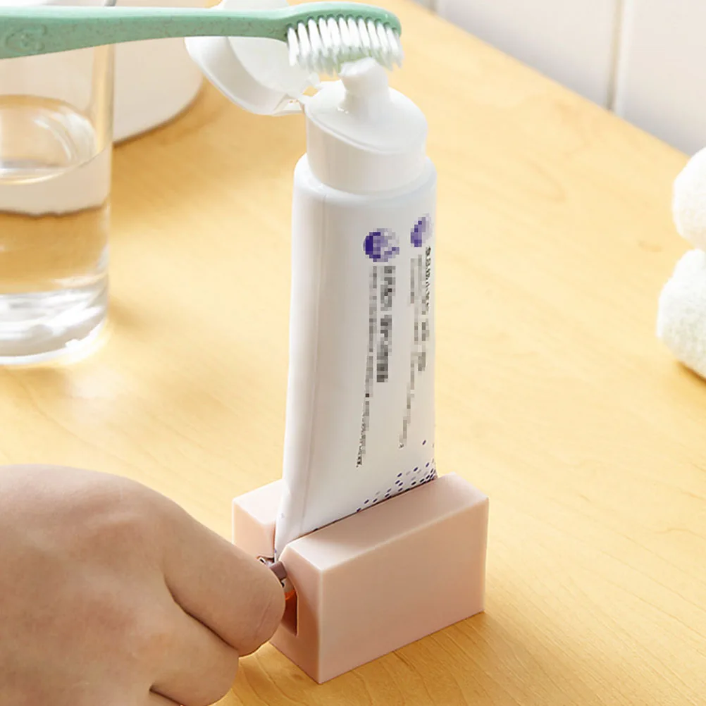

4pcs Toothpaste Squeezer Small Manual Dispenser For Home Bathroom Durable Multi-Use Tool For Toothpaste Hand Cream Facial