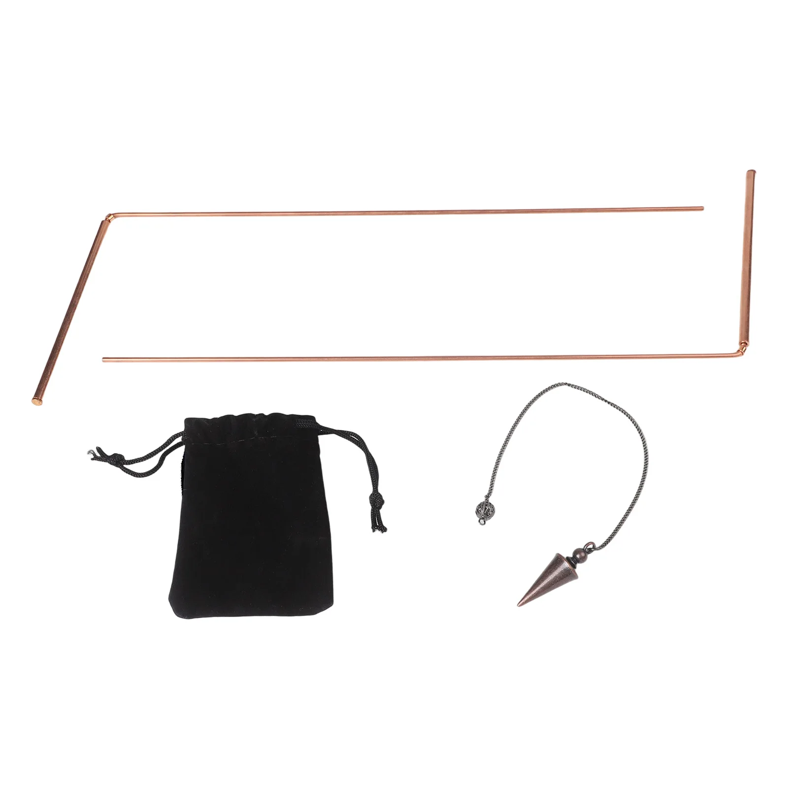 Copper Dowsing Rod Kit Electric As Shown In The Picture Pendulum Kit Mineral Locator Soul Consultation Water Finder