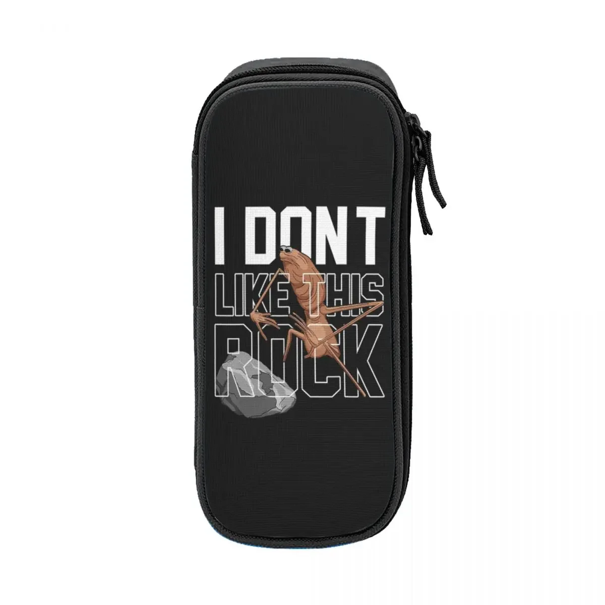 Marcus The Worm I Don't Like This Rock Pencil Case Pencilcases Pen Holder Large Storage Bags Students School Gifts Stationery