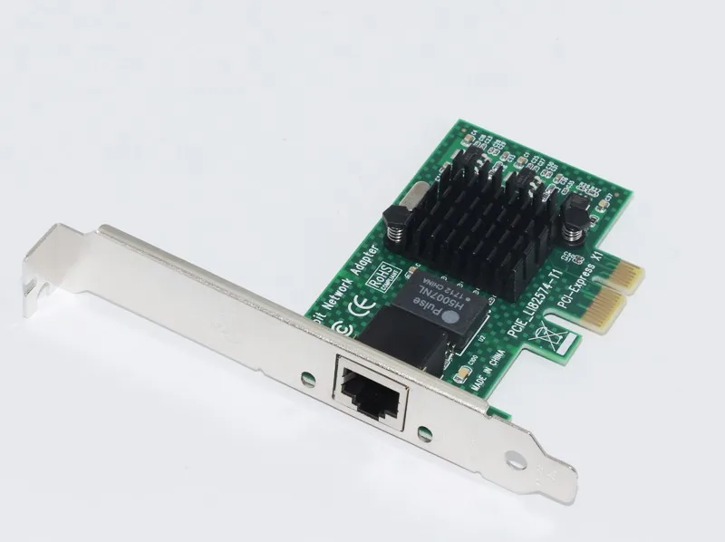 جديد لشرائح Intel 82574L إعلان منتهي 9301CT 9301CT جيجابت إيثرنت سطح المكتب PCIE X1 محول شبكة 10/100/1000Mbps onic للكمبيوتر