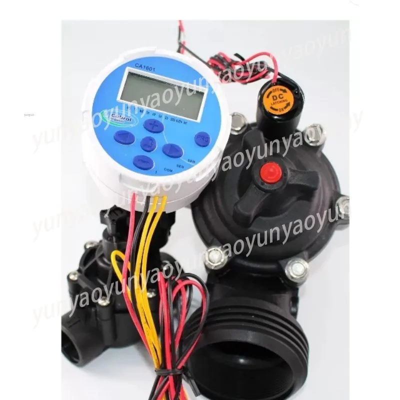 Intelligent Timing Control Solenoid Valve Automatic Irrigation Device for Agricultural Greenhouse Orchard Farmland