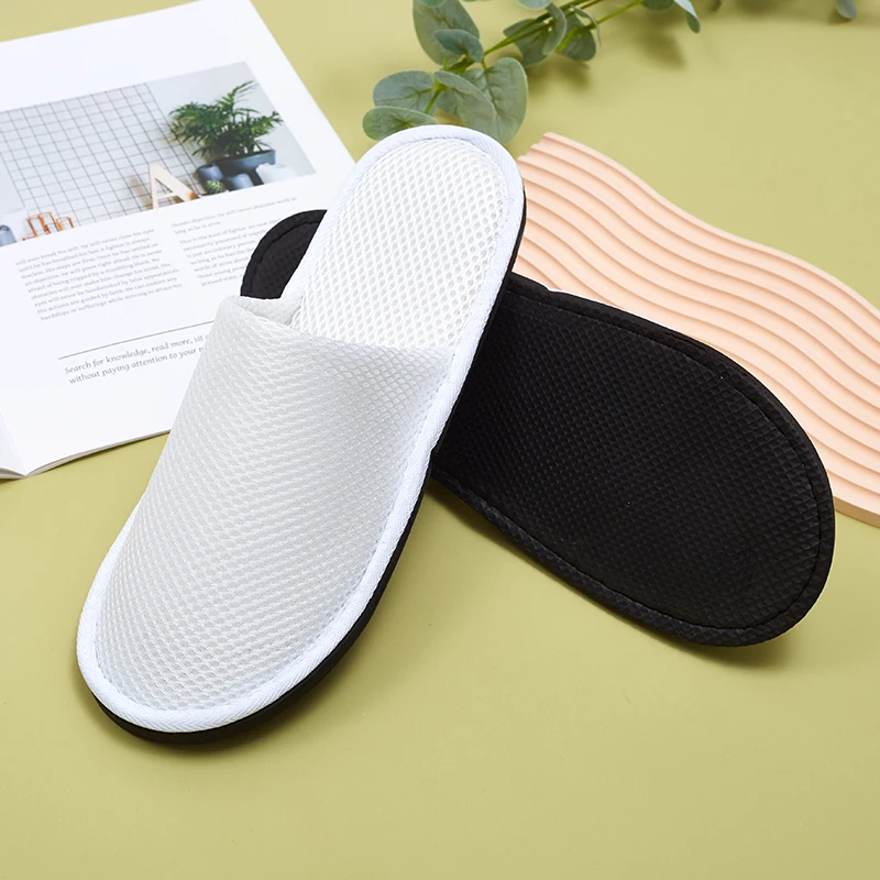 Mesh Slippers Hotel Homestay Travel Slipper Party Home Eva Soft Slippers Guest Anti-slip Slippers For Men Women Unisex