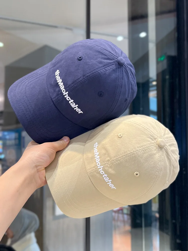 

Fashion Versatile Embroidery Soft Top Baseball Cap Men's and Women's Cap Couple