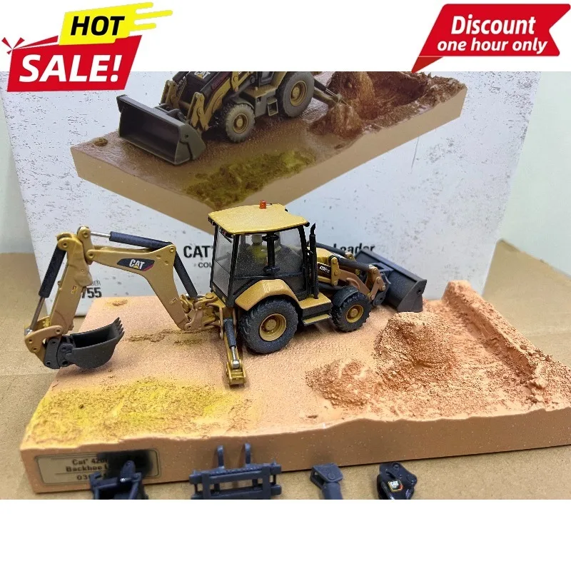 

DM 1:50 for CAT 420F2IT Carter Skid Steer Loader Both Ends Busy Muddy Limited Edition Model 85755
