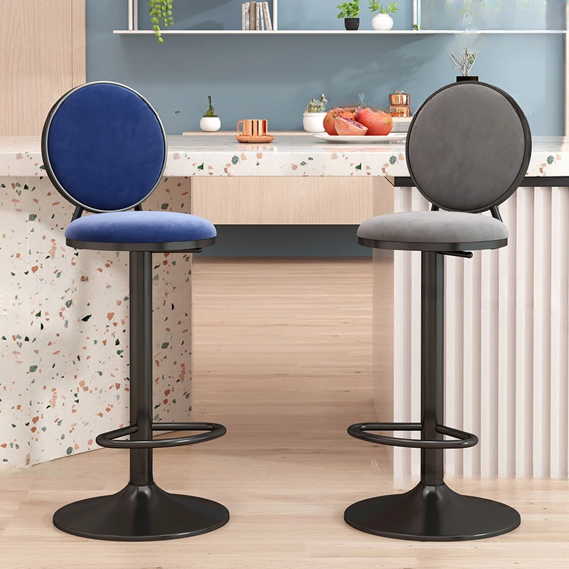 

Designer Chair Bar Banks Mid-century Modern Design Chairs Kitchen Stool Chaise Armchair Stools Beauty Salon Comfortable Manicure