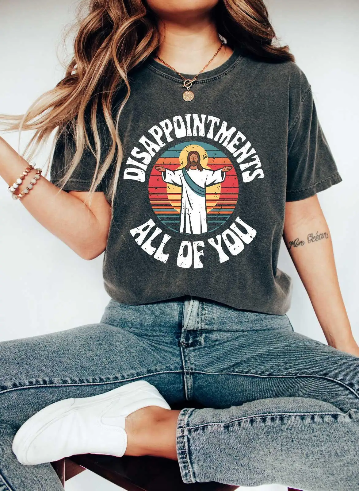 Disappointments All of You Tee, Jesus Christ Shirt, Anti Religion T-shirt, , Don't Be Judgmental Shirt, Christian