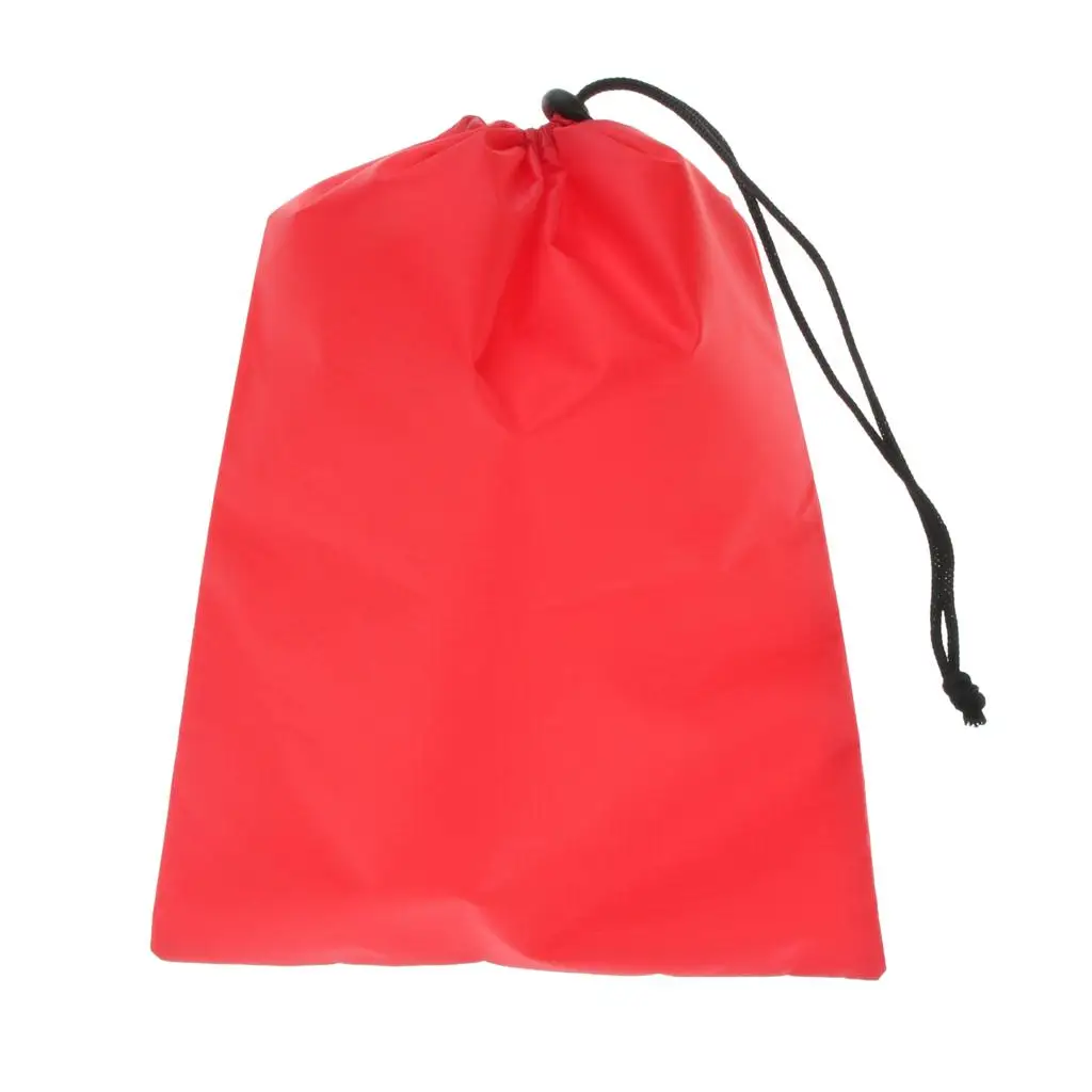 Large Waterproof Nylon Stuff Sack Lightweight Drawstring Bag Travel Luggage Organizer for Hiking Backpack Camping