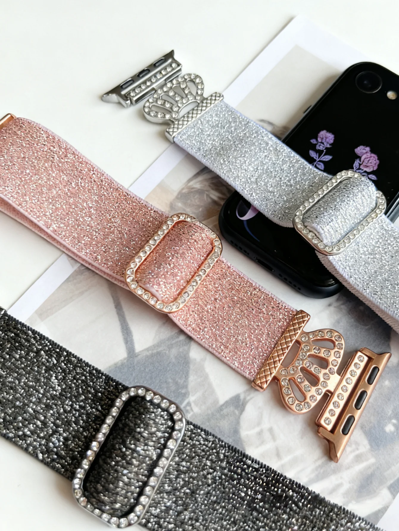 لينة النايلون مشبك حزام ساعة اليد ل سوار ساعة يد أبل الترا 46 44 45 40 مللي متر 42 مللي متر ل iWatch سلسلة 11 10 9 8 7 6 5 4 SE 3 فتاة النساء