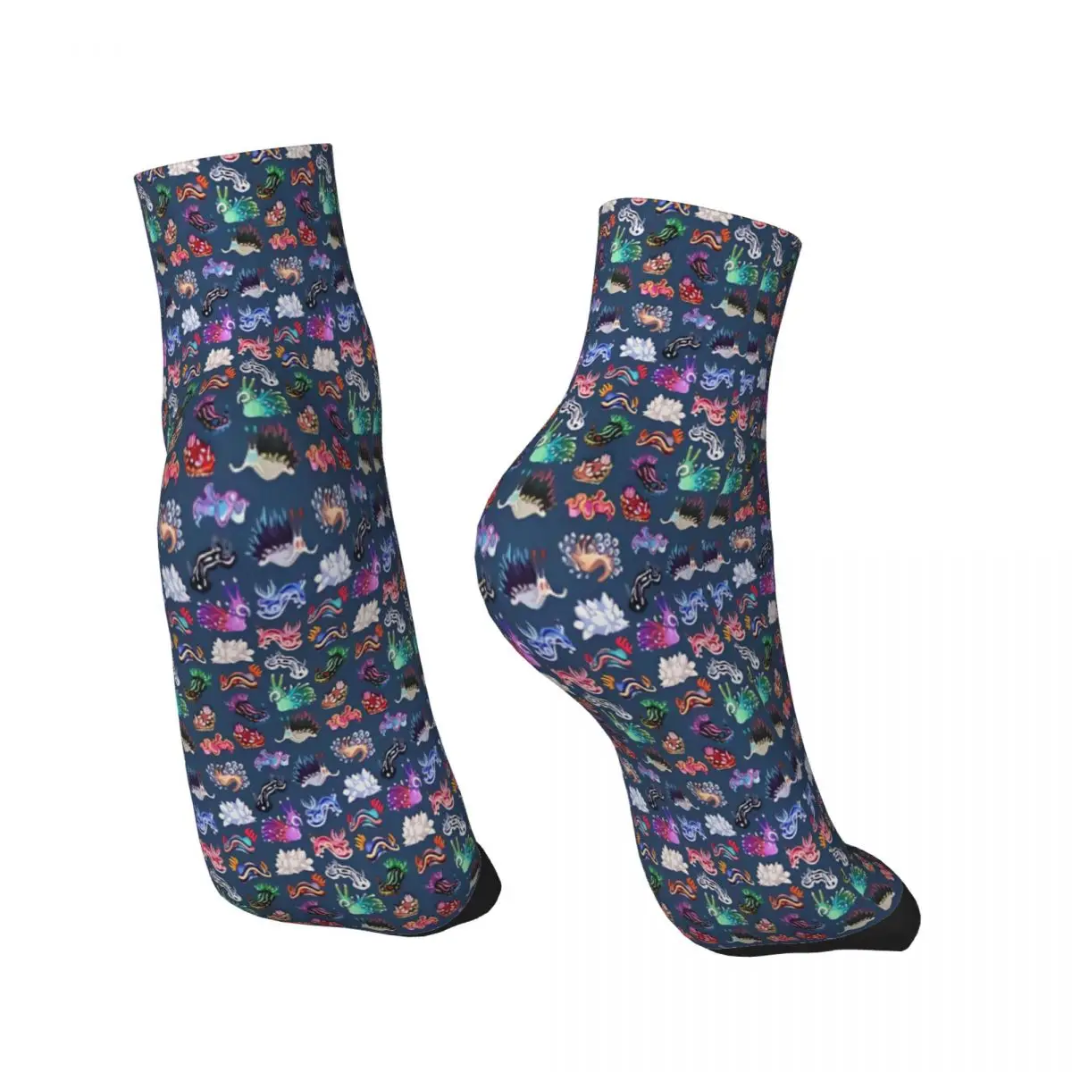 NUDIBRANCH Ankle Socks Male Mens Women Spring Stockings Polyester