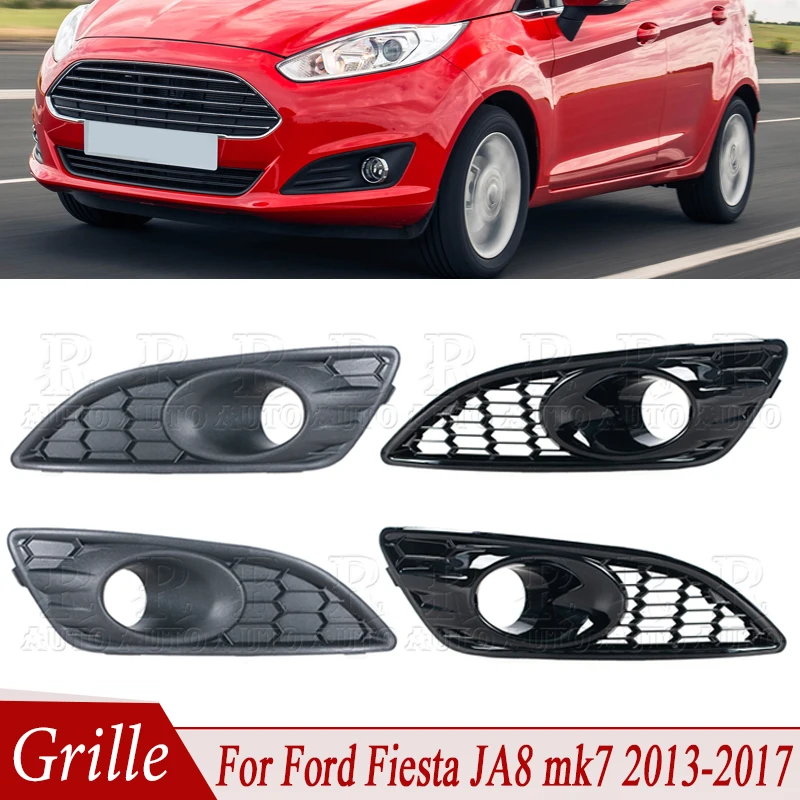 

R-AUTO передний бампер, рамка, нижняя решетка противотуманной фары D2BZ15266CB D2BZ15266GB для Ford Fiesta JA8 mk7 2013 2014 2015 2016 2017