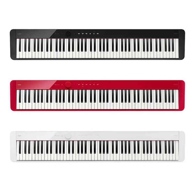 CASIO Privia PX-S1100 Digital Piano with 88-Key Scaled Hammer Action, Bluetooth MIDI, Ultra-Slim Portable Design