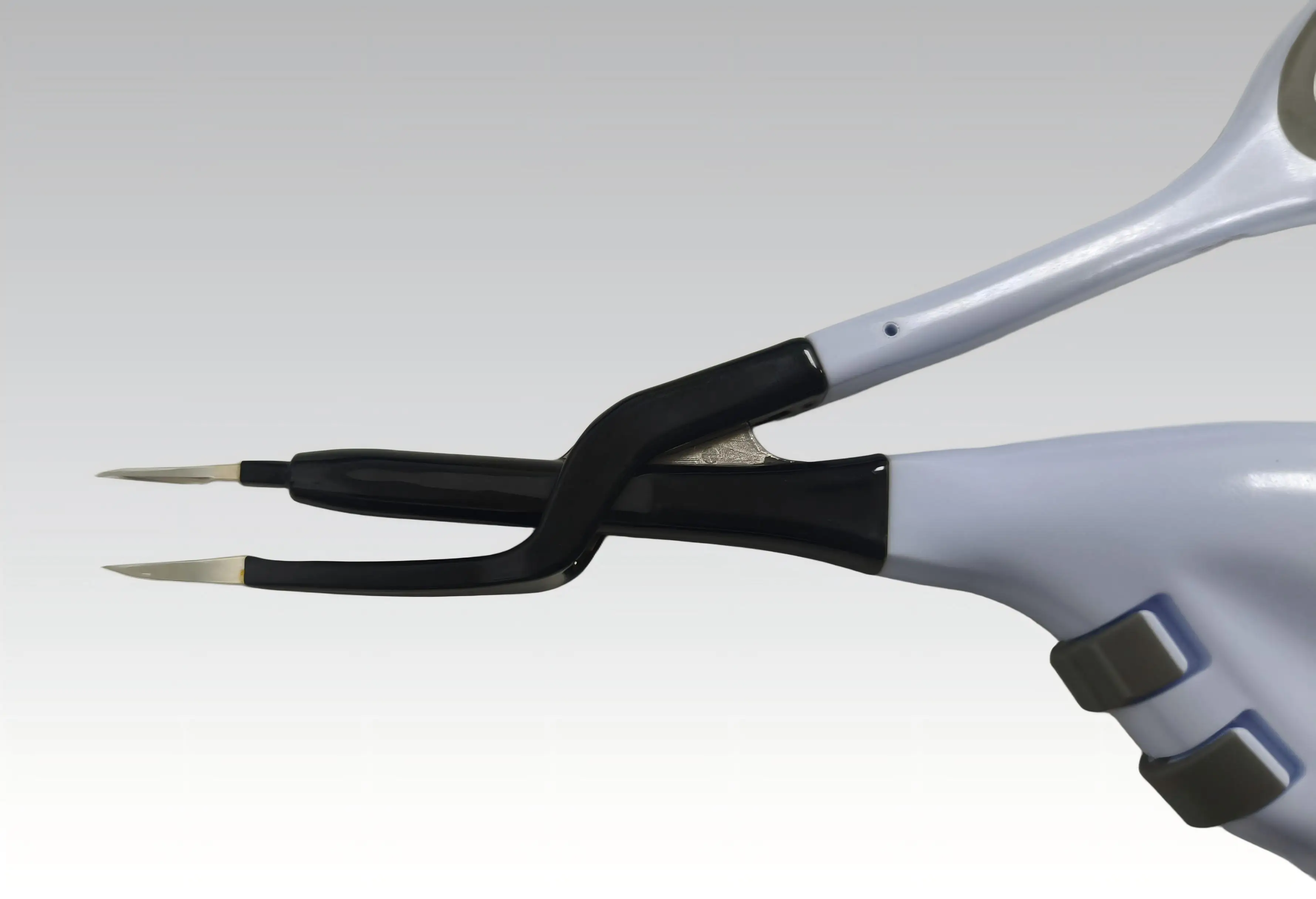 Bipolar Scissors for Open Surgery Electric-Powered Coagulation Cutting & Separation