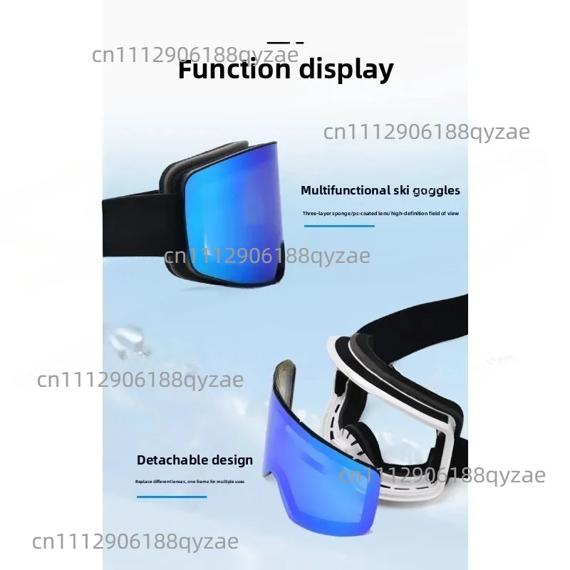 Ski Goggles - Dual-Layer Anti-Fog Sports Eyewear