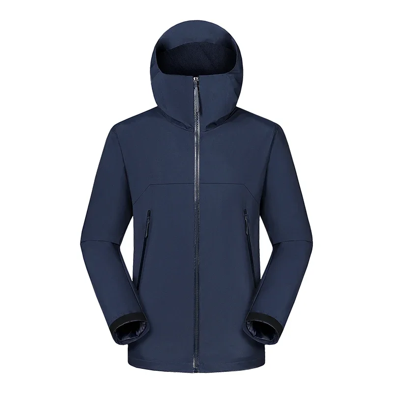 2026Men Fishing Cycling Hooded Gym Sports Running Coat Summer Camping Hiking Jackets Outdoor Breathable Thin Jacket Men Clothing
