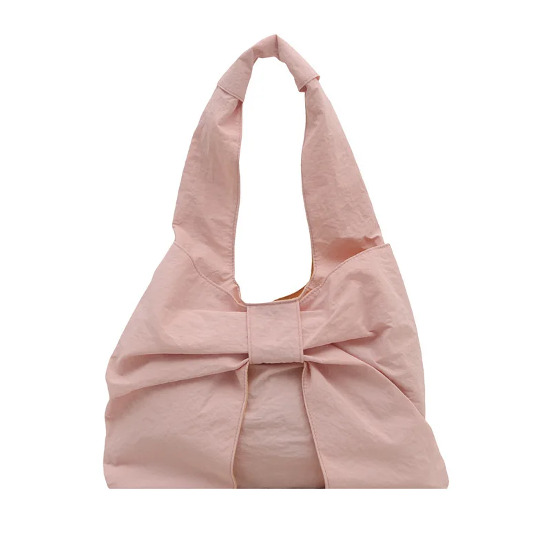 Hanfeng Retro Karierte Weste Rucksack Große Kapazität Einzelschultertasche Leichte Einkaufstasche Vielseitige Leinentasche – Detail 3