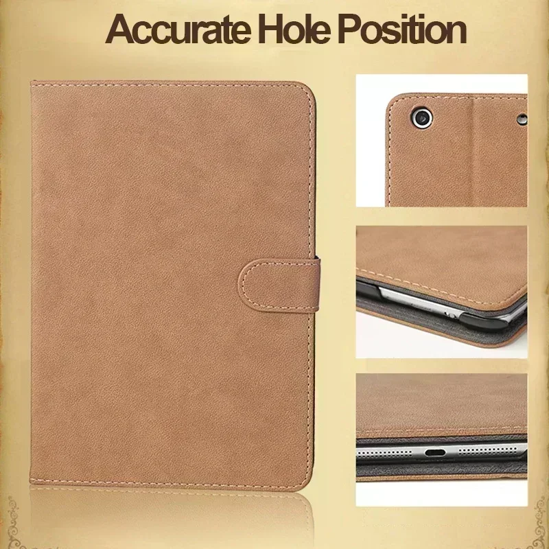 Funda Retro británica para iPad 2 3 4th 5 6 Air 1 2 Air 3 4 5 10,9 Pro 11 Mini 6 5 4th 3 2 1 iPad 7 8 9 10th cubierta de negocios esmerilada