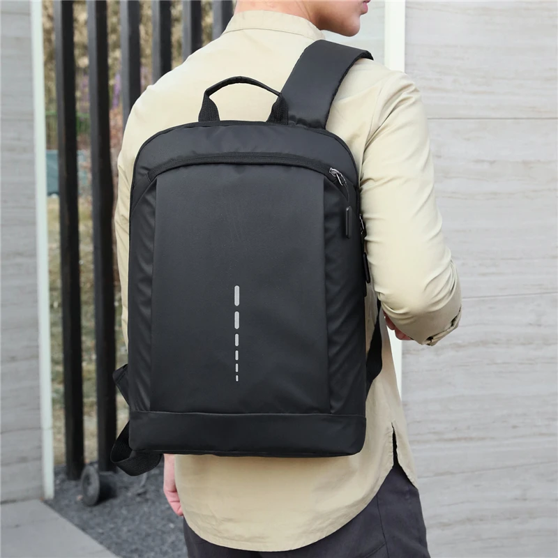 กระเป๋าเป้สะพายหลังแล็ปท็อปสําหรับเดินทางน้ําหนักเบาขนาด 16 นิ้ว, กระเป๋าเป้สะพายหลังแบบพกพาความจุขนาดใหญ่, สายรัดปรับระดับได้, กระเป๋าเป้ธุรกิจ